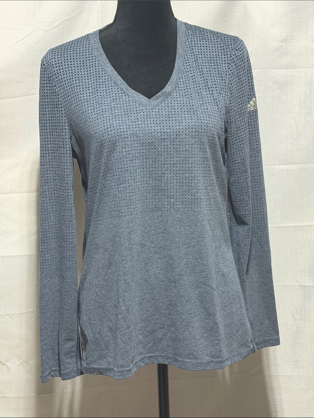 Adidas Climacool Aeroknit Long Sleeve V-Neck T-Shirt